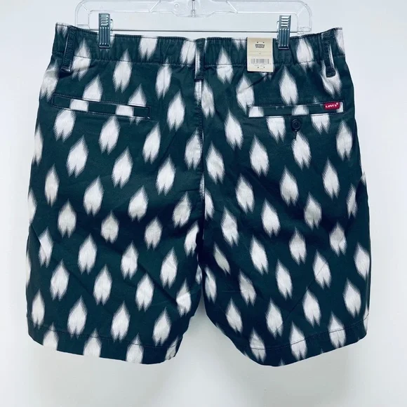 Levi’s XX Chino Shorts Men's LEZ Taper Black & White Stretch Casual Sz M New - Picture 12 of 12